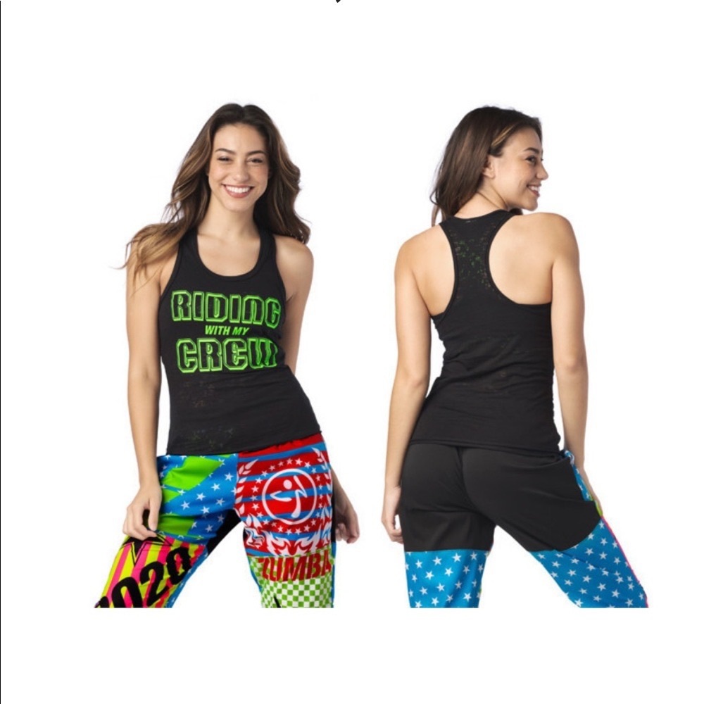 ZUMBA FITNESS: Riding With My Crew Tank Top
